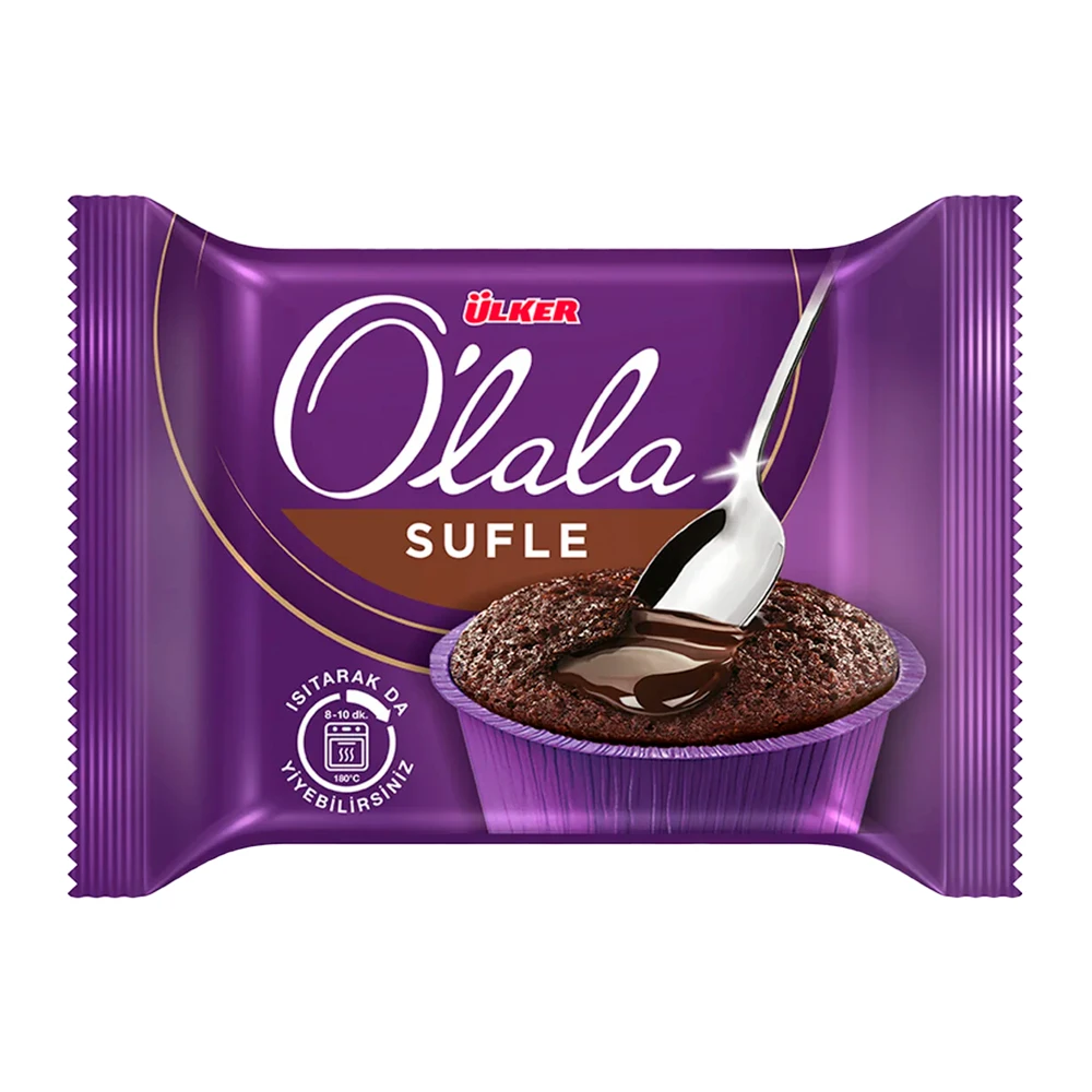 Suflê Ulker Olala Chocolate Pacote 70G