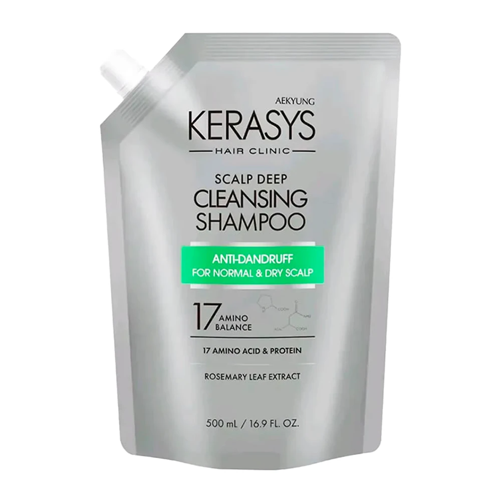 Shampoo Kerasys Cabelos Oleosos Refil 500Ml