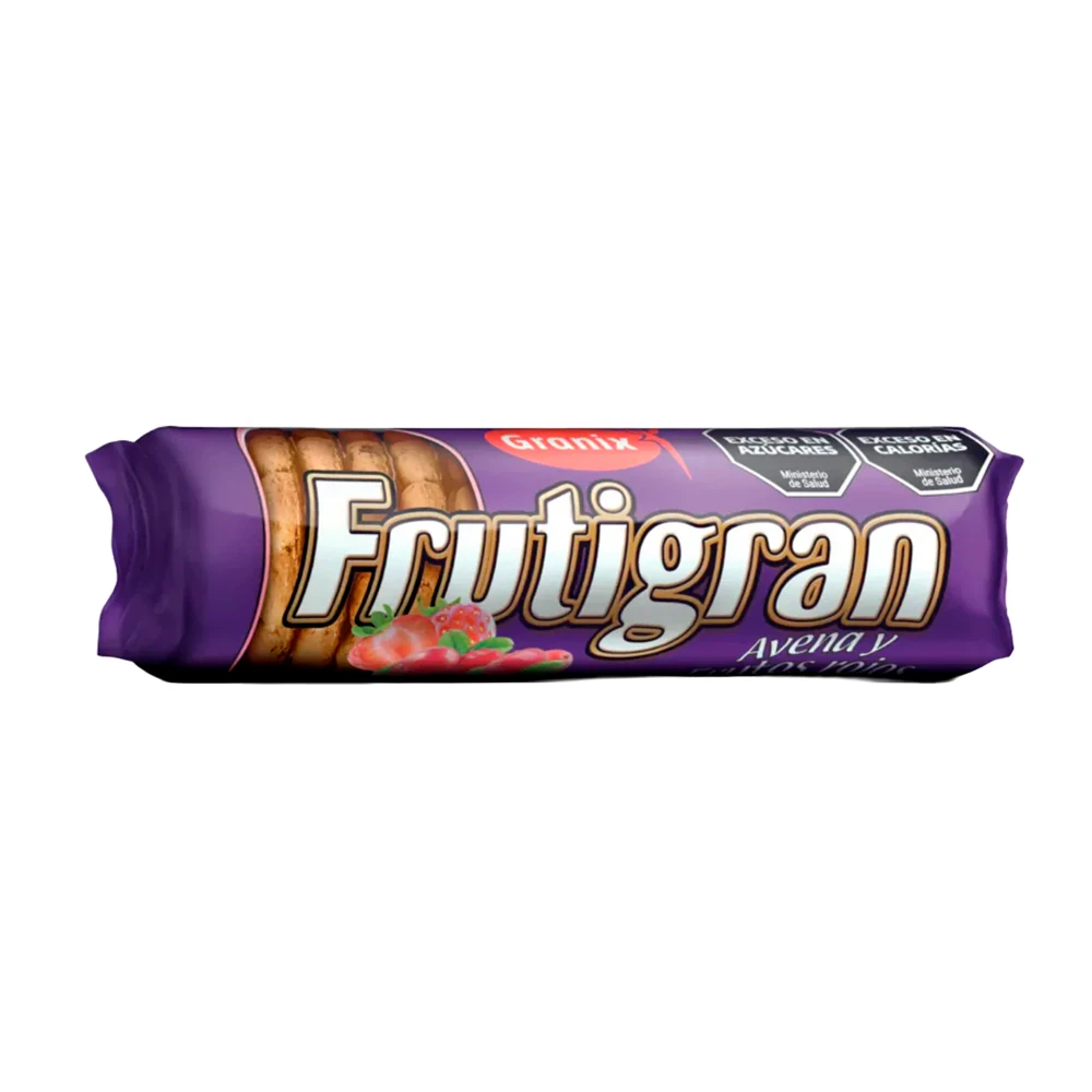 Biscoito Granix Frutigran Frutas Vermelhas Pacote 260G