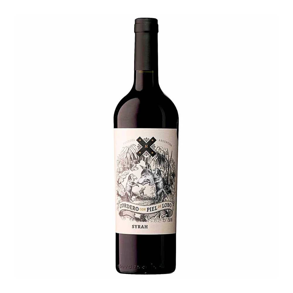 Vinho Argentino Cordero Con Piel de Lobo Syrah garrafa 750ml