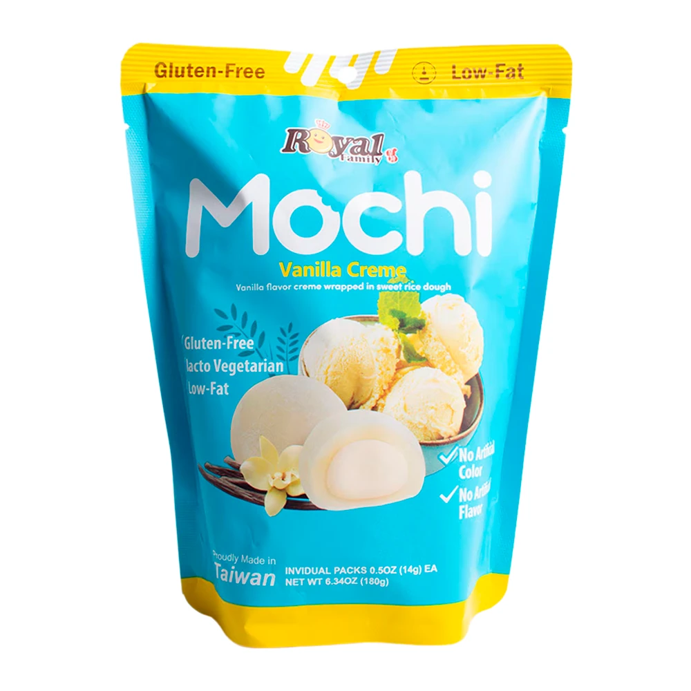 Mochi Royal Family Recheio Baunilha Pacote 180G