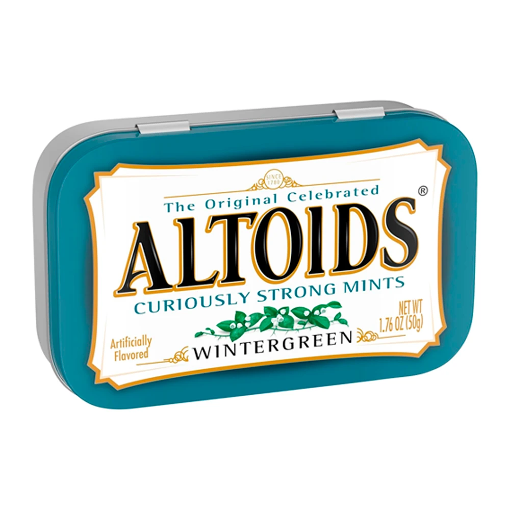 Bala Altoids Wintergreen Lata 50G