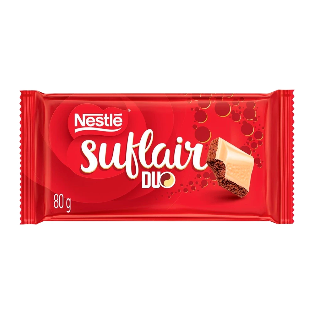 Tableta Chocolate Nestle Suflair Duo 80G
