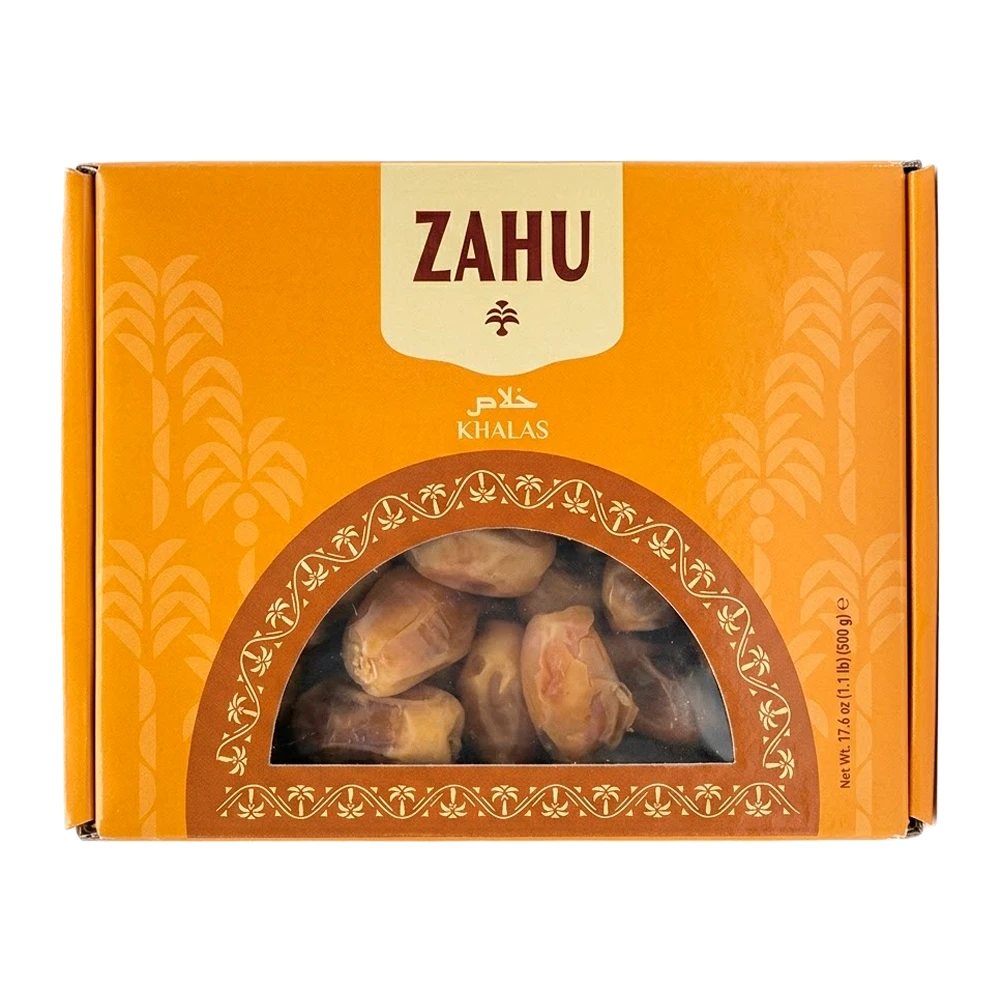 Tâmara Zahu Khalas Caixa 500G