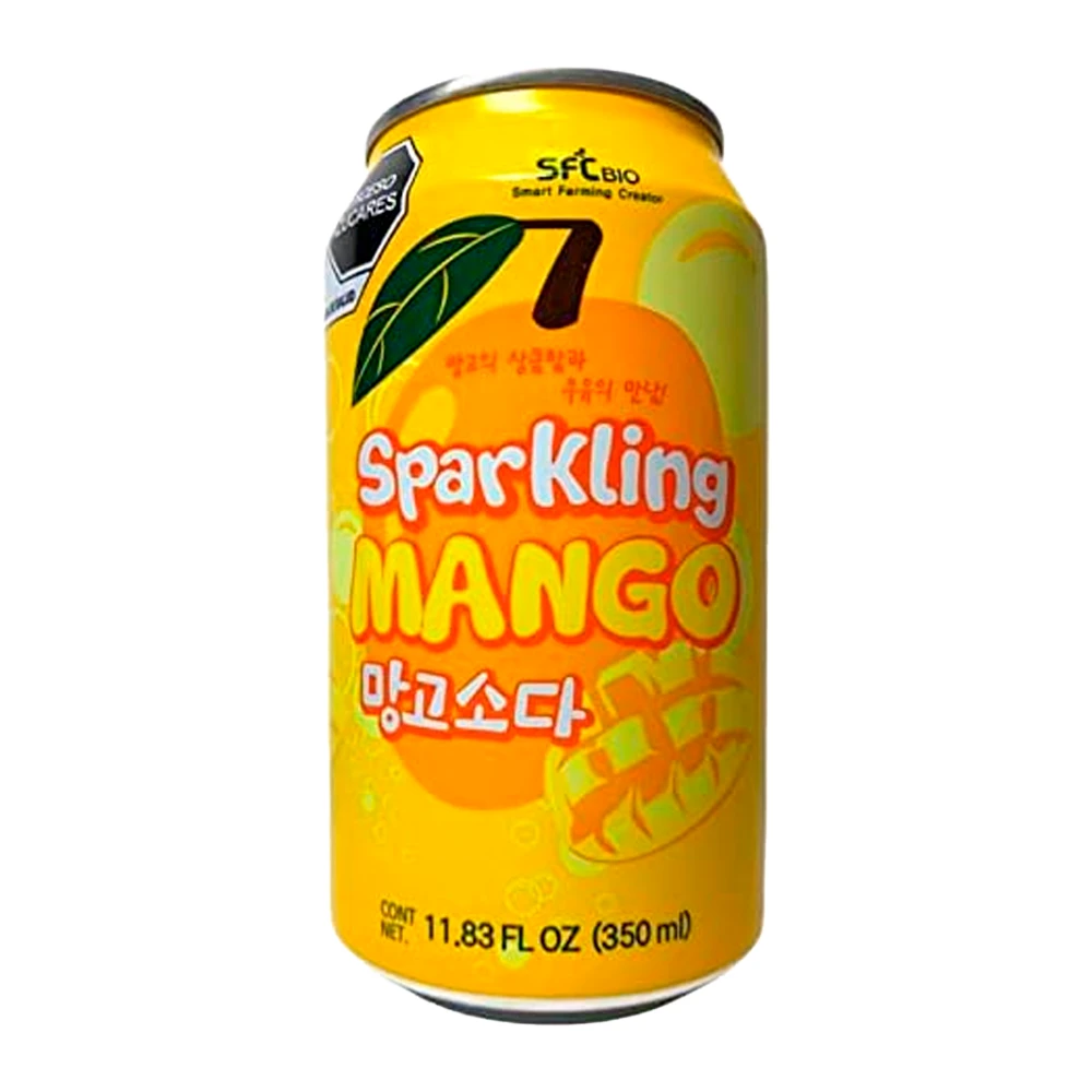 Refrigerante Sfc Bio Sparkling Manga Lata 350Ml