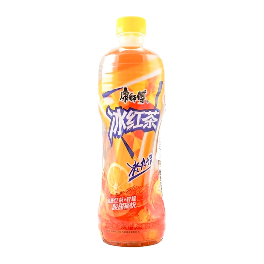 Chá Gelado Master Kong chá Vermelho E Limão Pet 500Ml