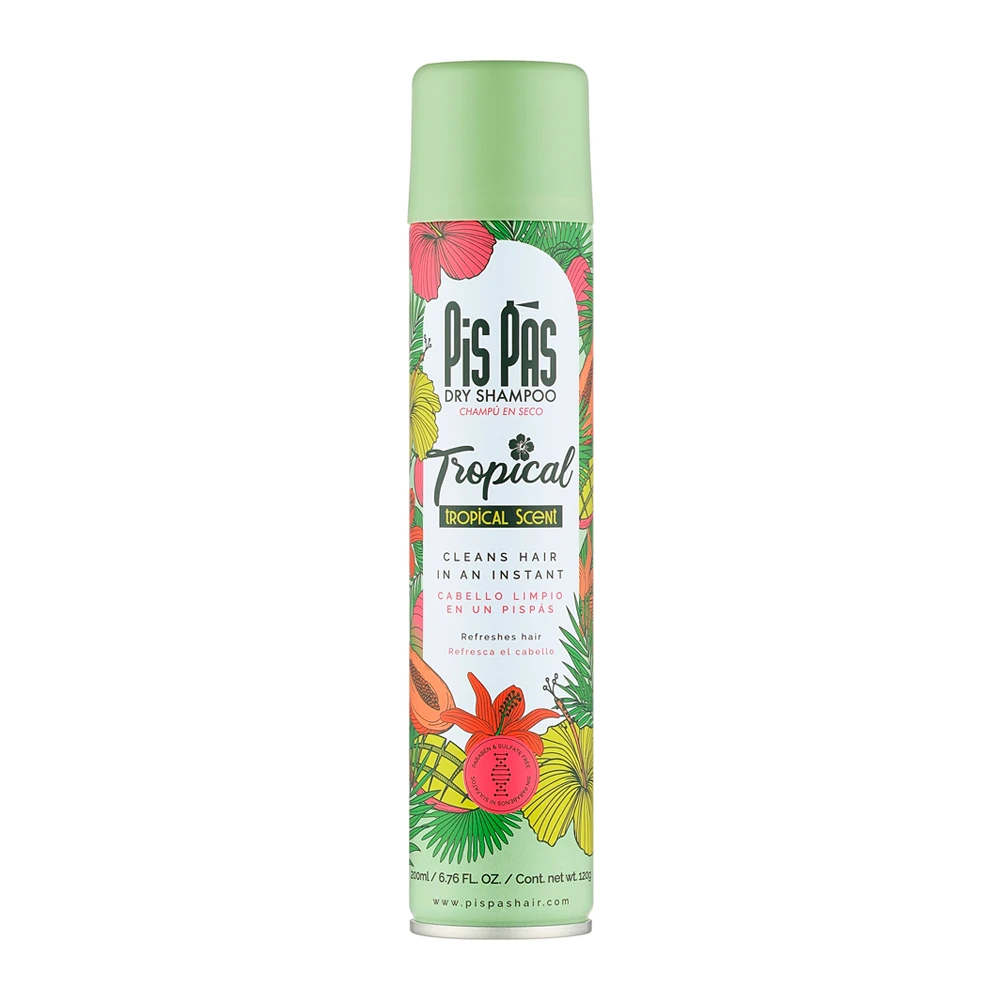Shampoo á Seco PisPás Tropical Scent 200Ml