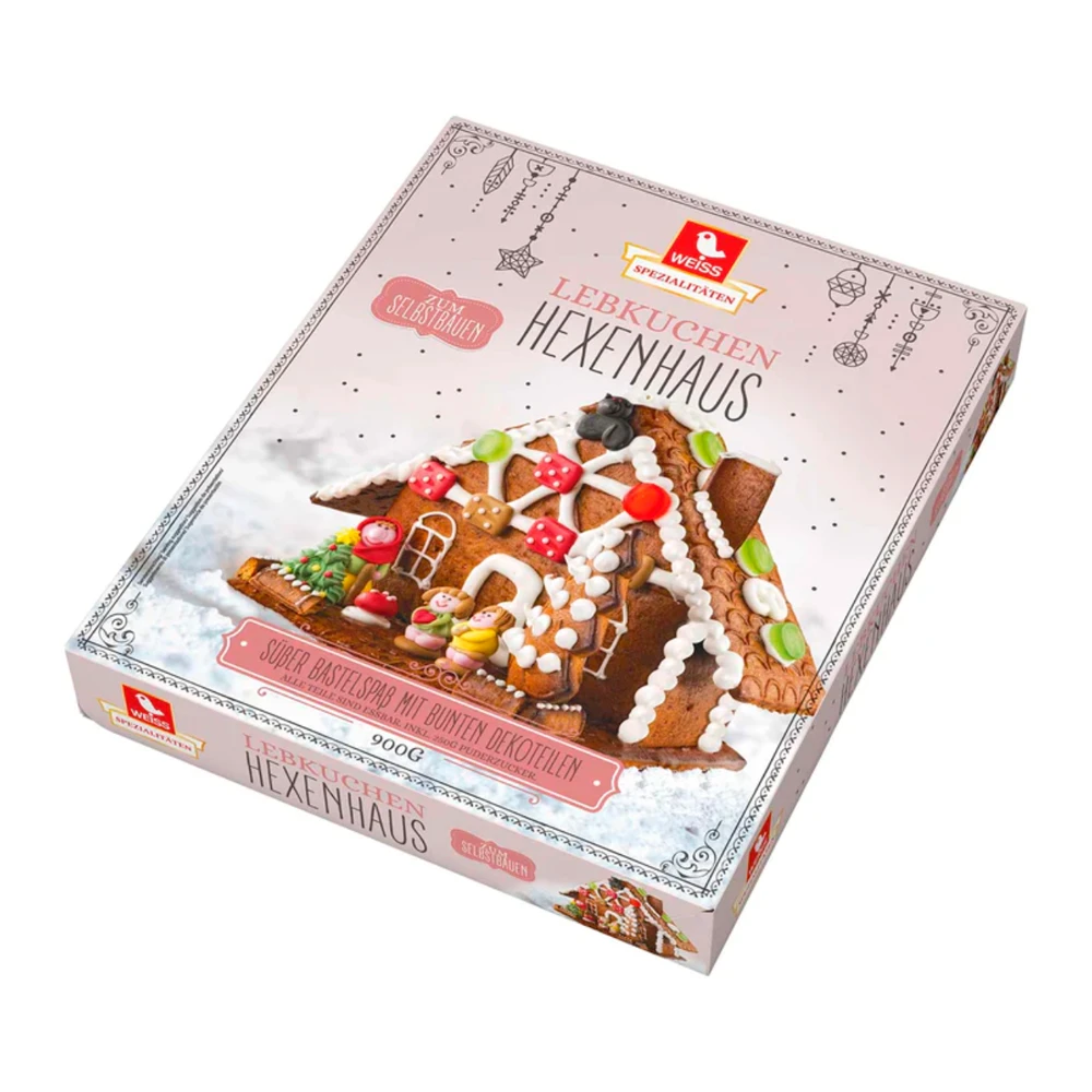 Casa De Biscoito De Natal Para Montar Weiss Hansel Y Gretel 900G