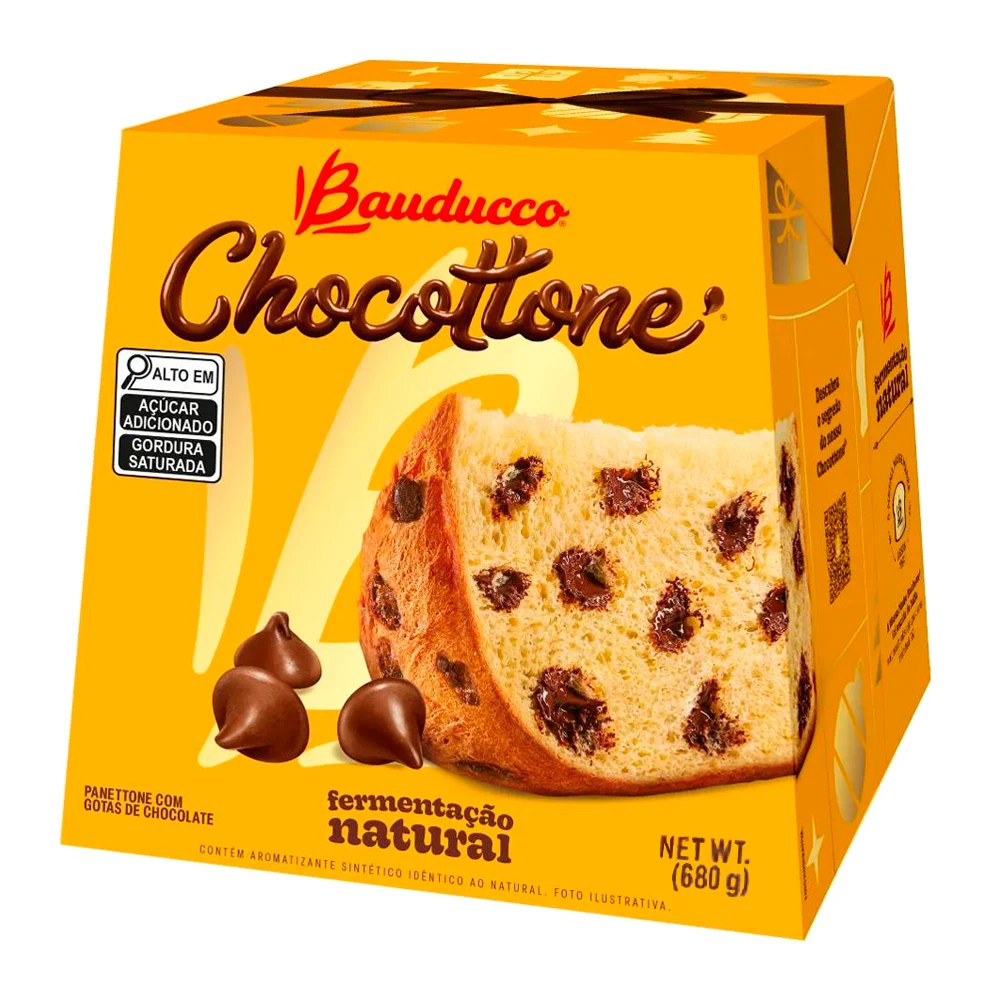 Chocottone Bauducco Caixa 680G