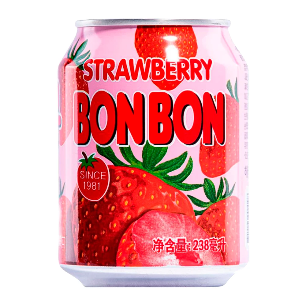 Suco Haitai Bonbon Morango Lata 238Ml