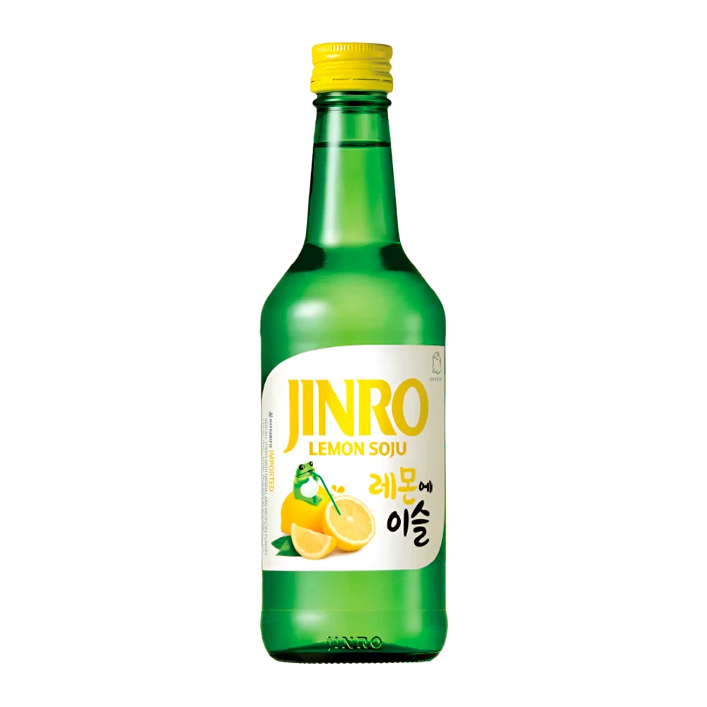 Soju Jinro Limão Garrafa 360Ml