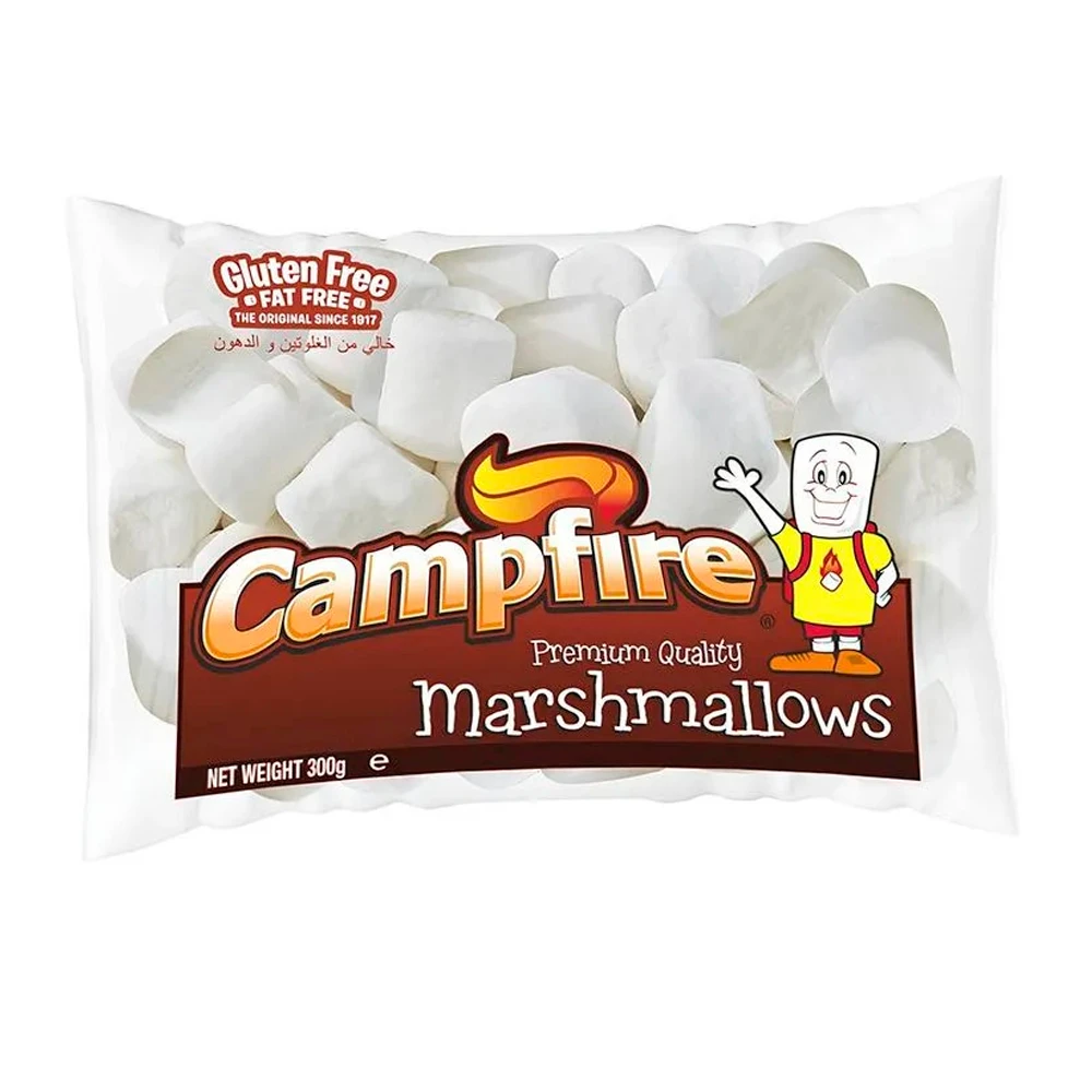 Marshmallow Campfire Original White Pacote 300G