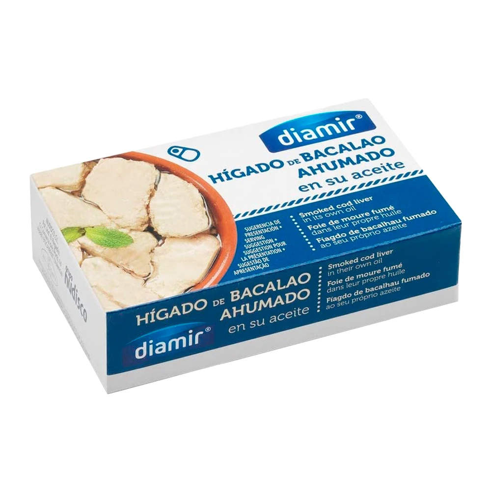 Fígado De Bacalhau Diamir Lata 120G