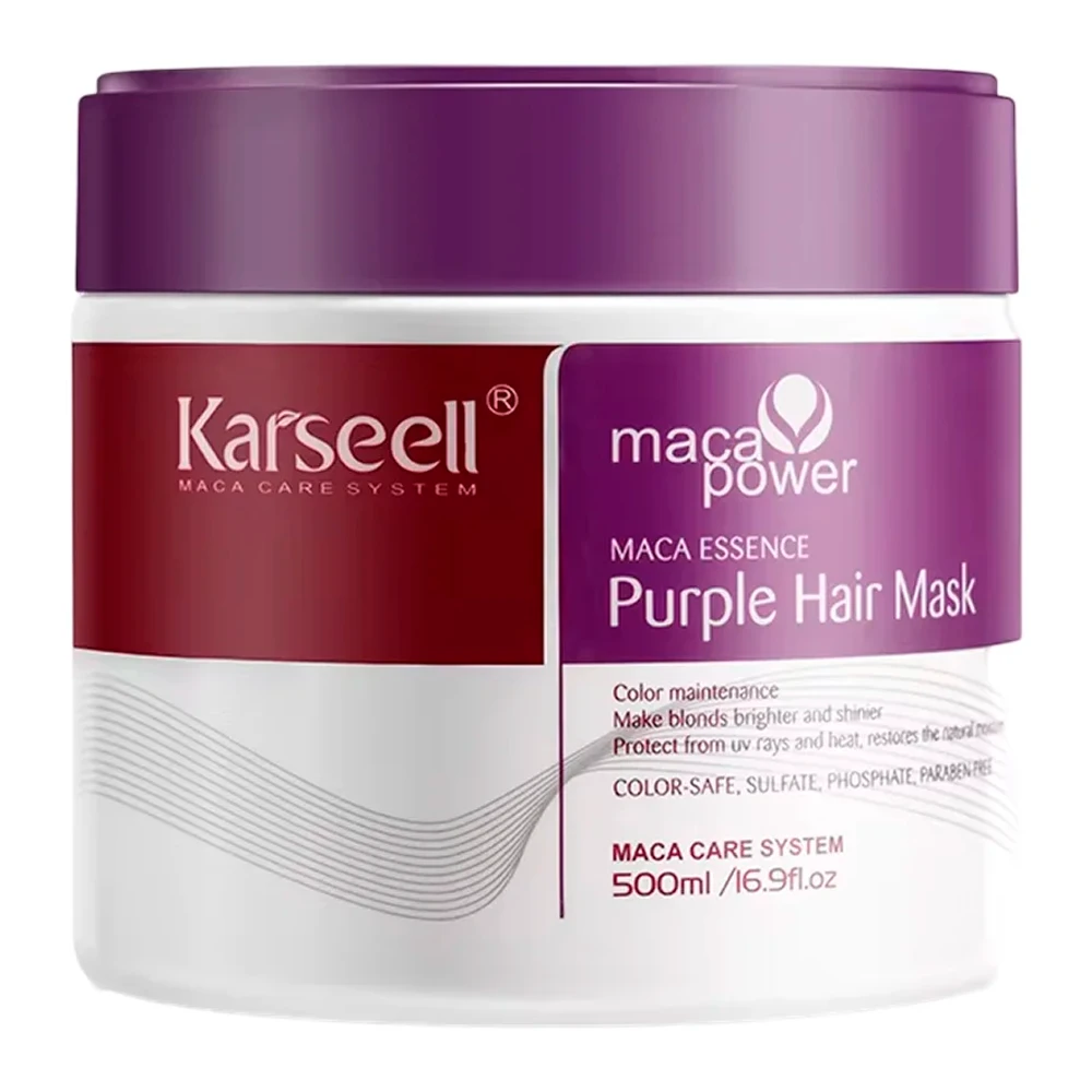 Máscara de Tratamento Karseell Collagen Purple Pote 500Ml
