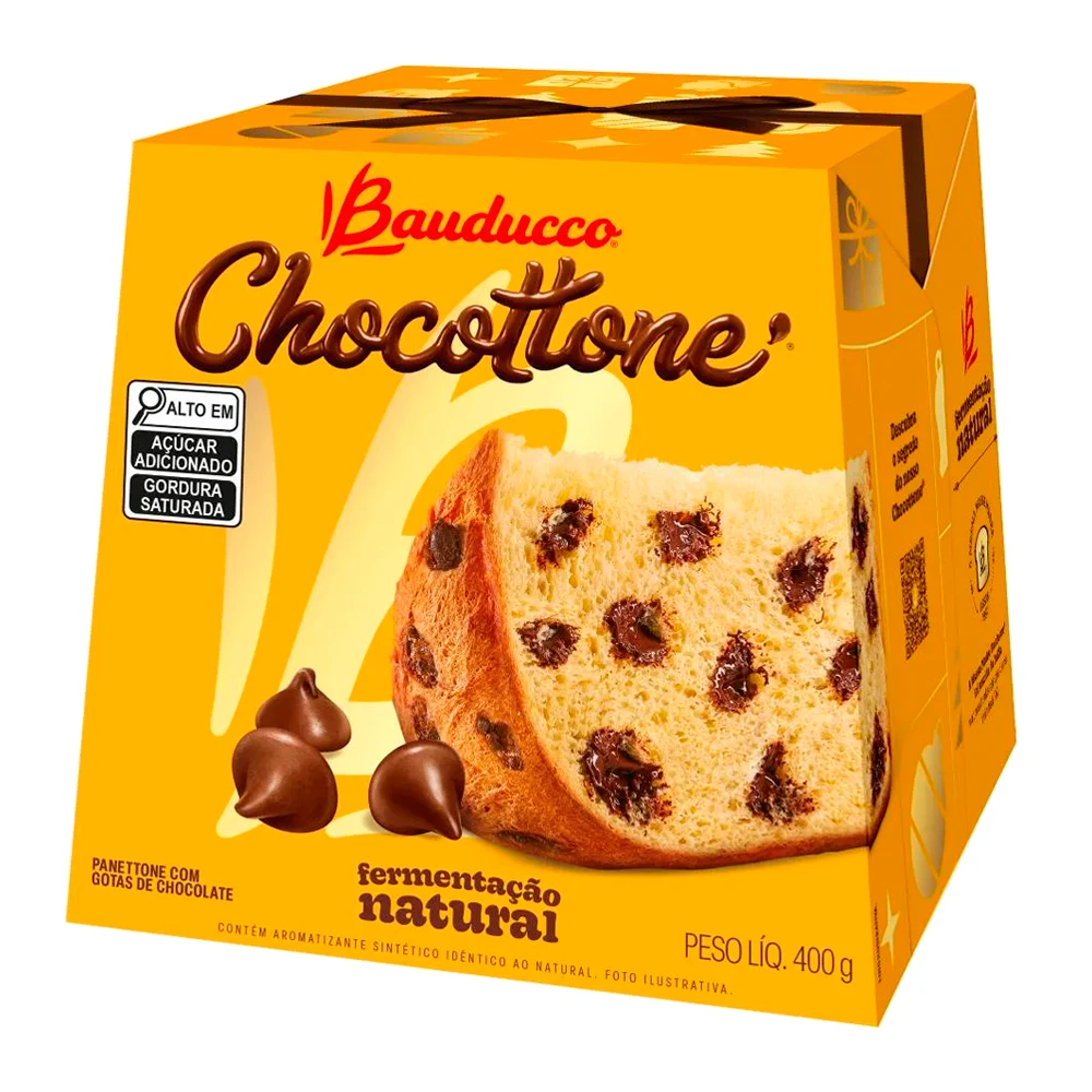 Chocottone Bauducco Caixa 400G