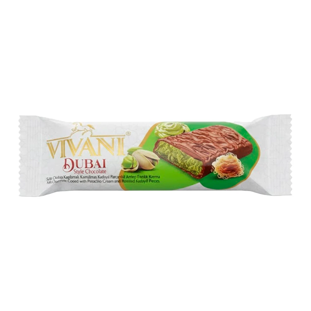 Chocolate Dubai Vivani Pistache 100G