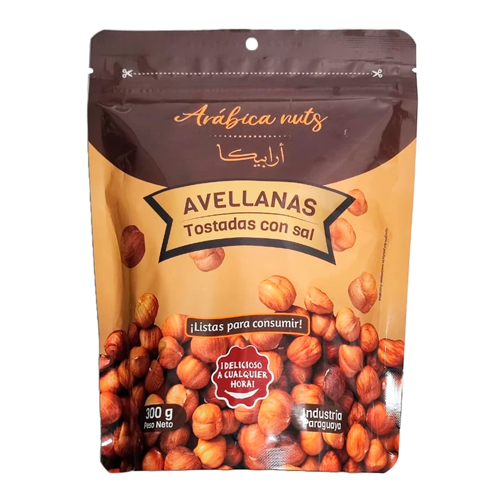 Avelãs Arabica Nuts Torrado Com Sal Pacote 300G