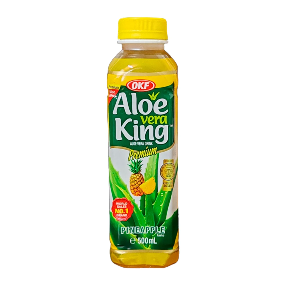 Suco de Abacaxi Okf Com Aloe Vera Garrafa Pet 500Ml
