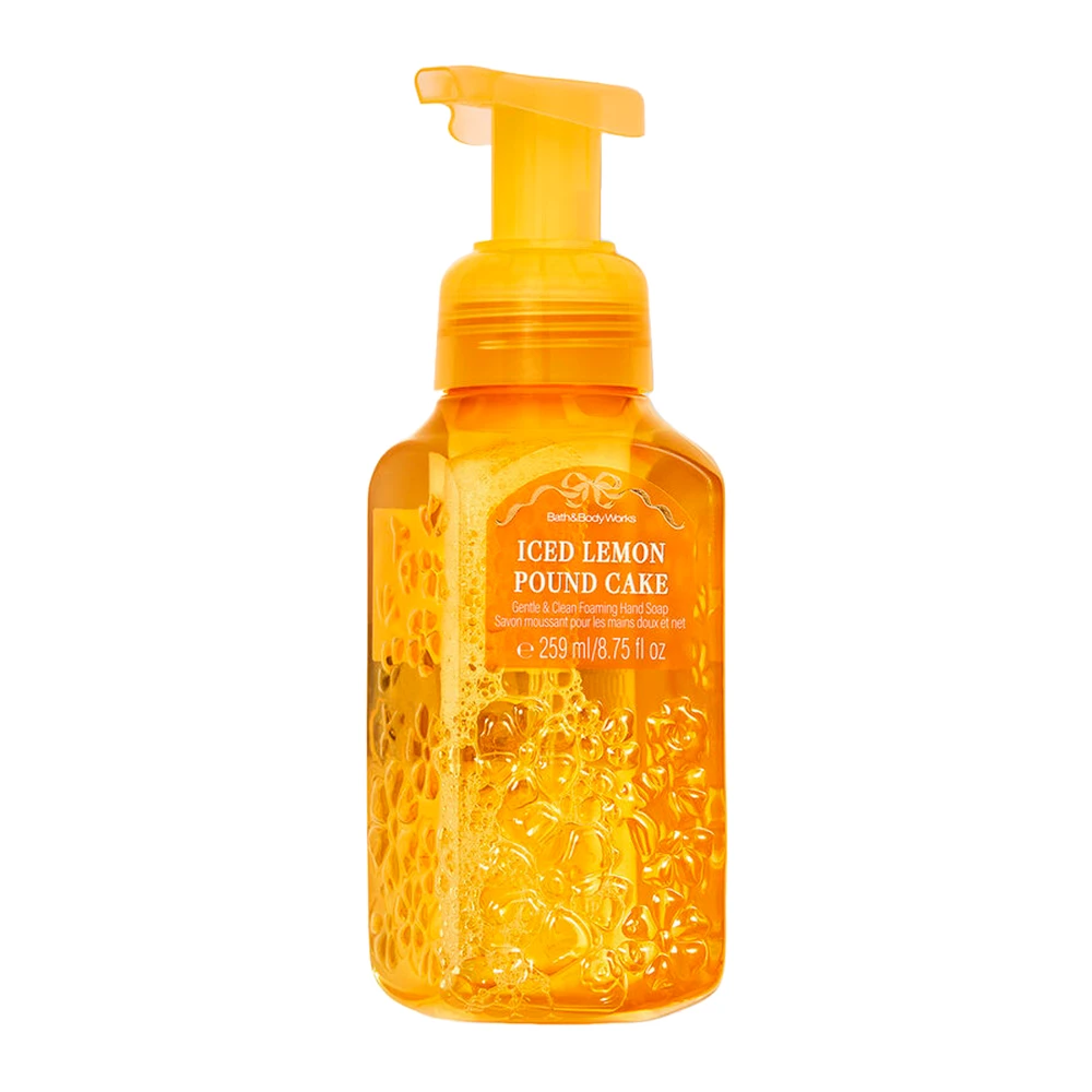 Sabonete Líquido em Espuma Bath & Body Works Iced Lemon Pound Cake 259Ml