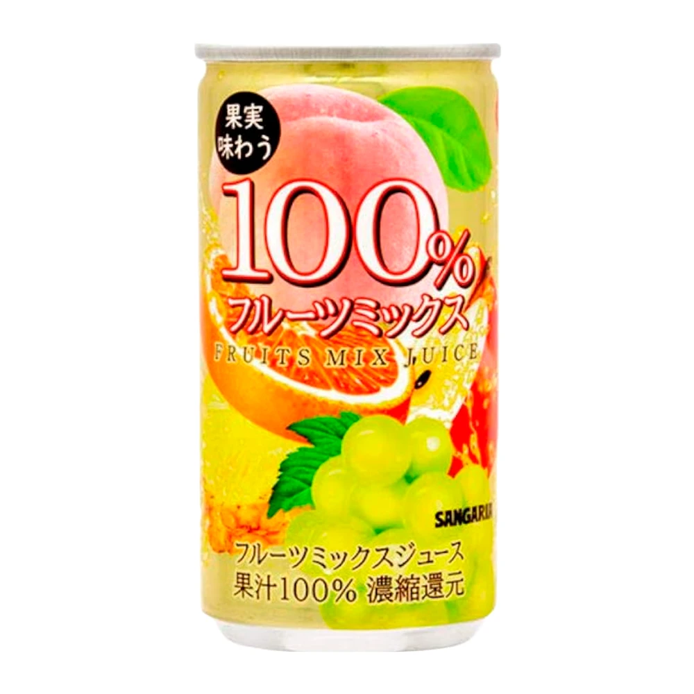 Suco Sangaria Mix De Frutas Lata 190Ml