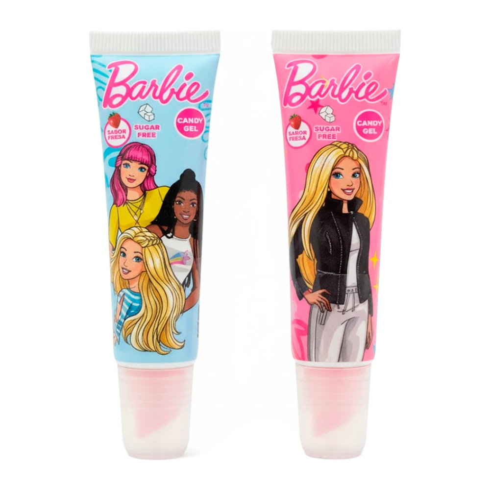 Bala em Gel Brickell Barbie e Peppa Pig 13Ml
