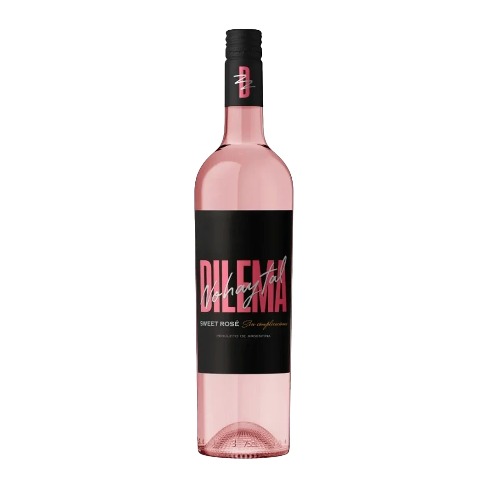 Vino Argentino Dilema Rosé Doce Garrafa 750Ml