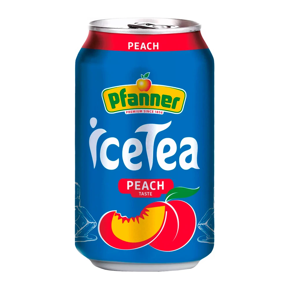 Chá Gelado Pfanner IceTea Pêssego Lata 330Ml