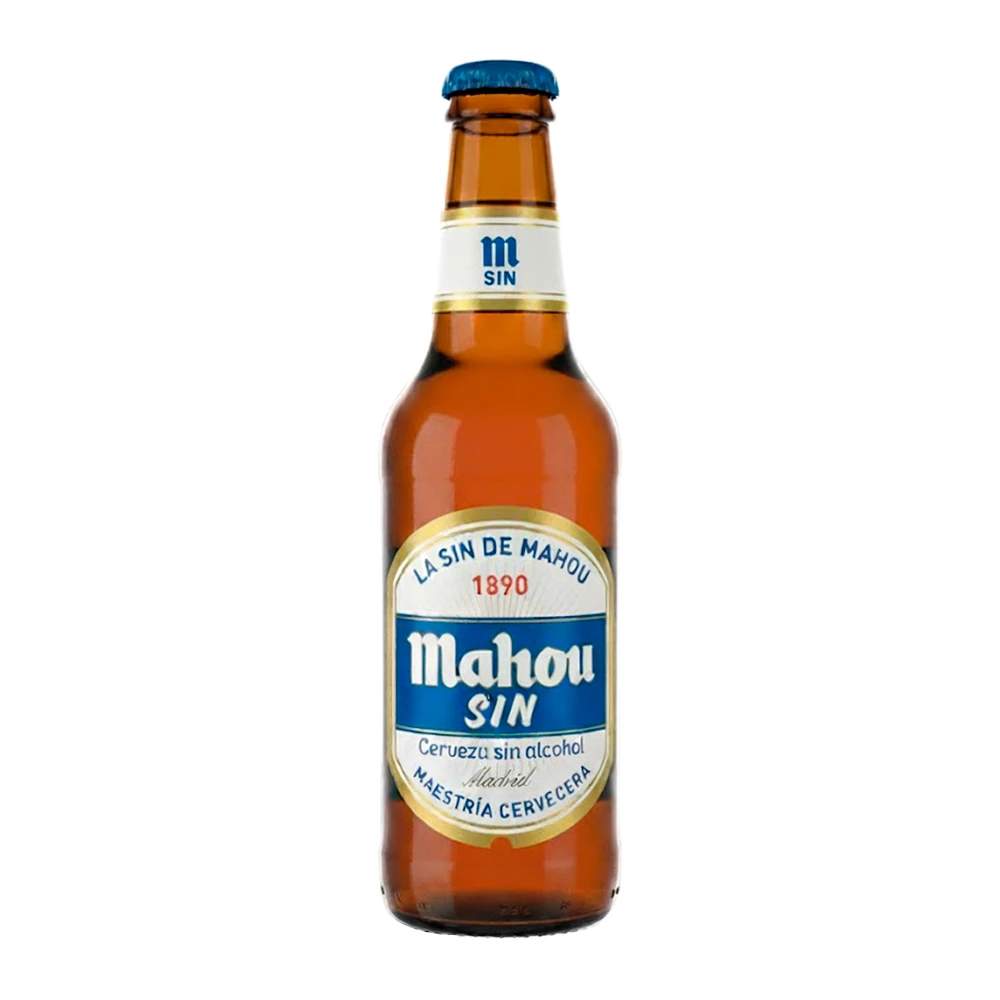 Cerveja Mahou Sem Álcool Long Neck 250Ml
