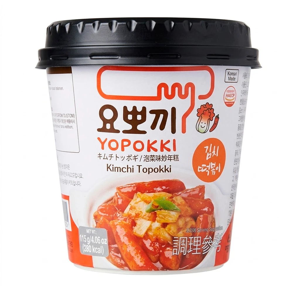 Topokki Yopokki Com Kimchi Pote 120G