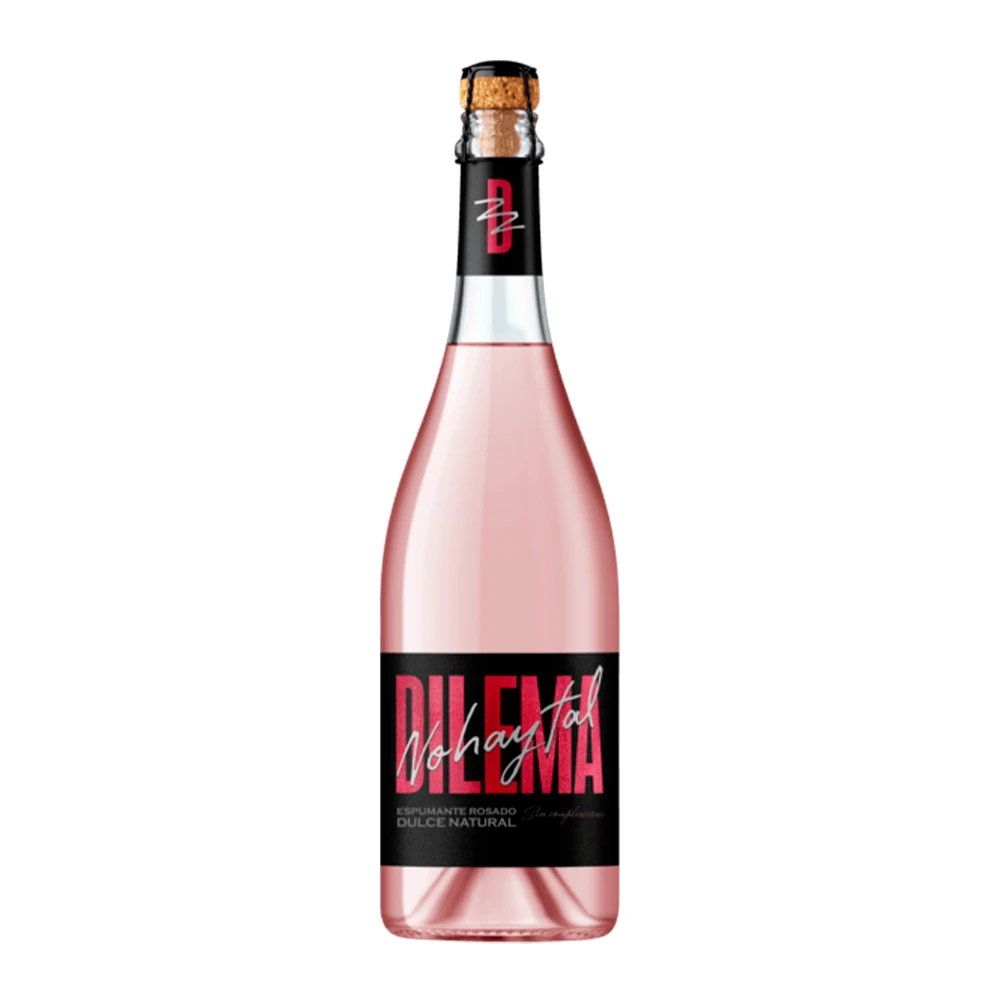 Espumante Argentino Dilema Rosé Doce Garrafa 750Ml