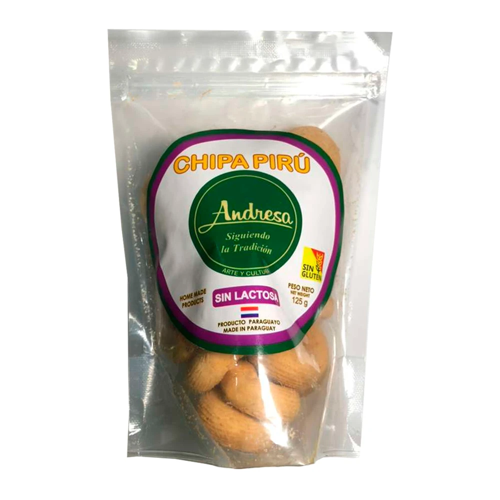 Chipa Andresa Sem Lactose Pacote 125G