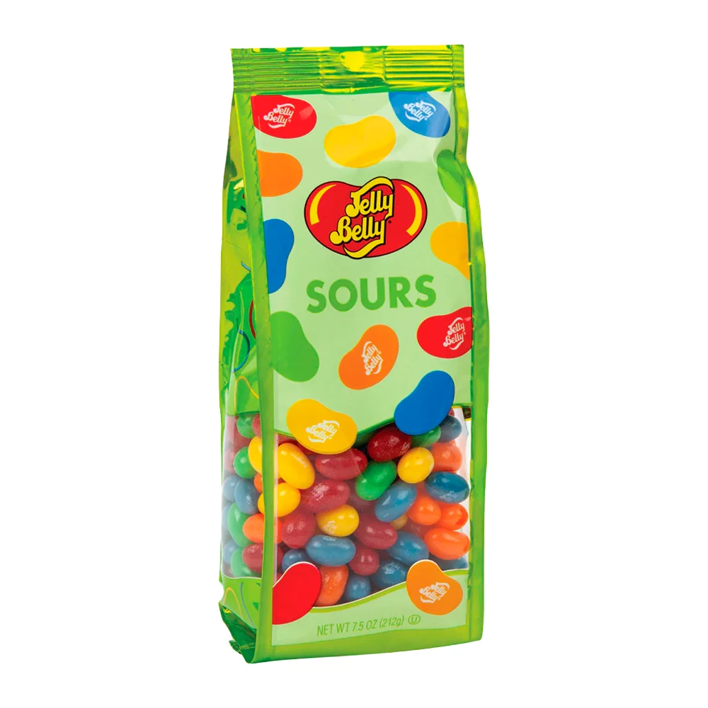Bala Jelly Belly Mix Sour Pacote 212G