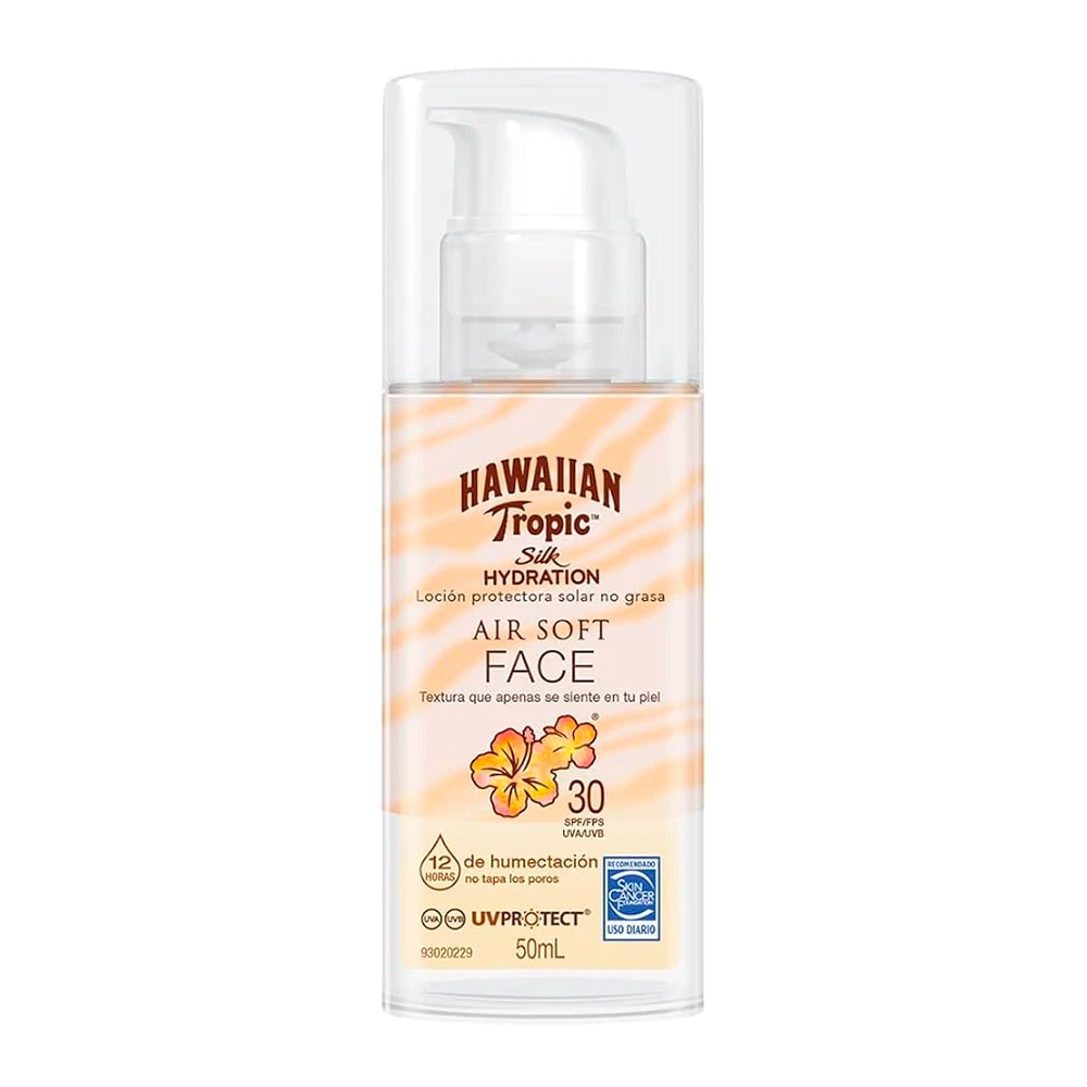 Protetor Solar Hawaiian Tropic Air Soft Aerossol Spf50 50Ml