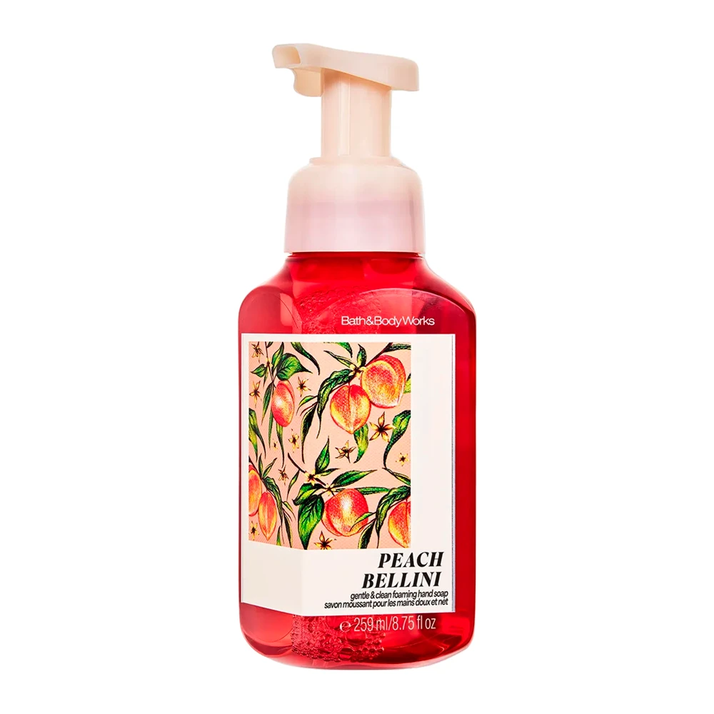 Sabonete Líquido em Espuma Bath & Body Works Peach Bellini 259Ml