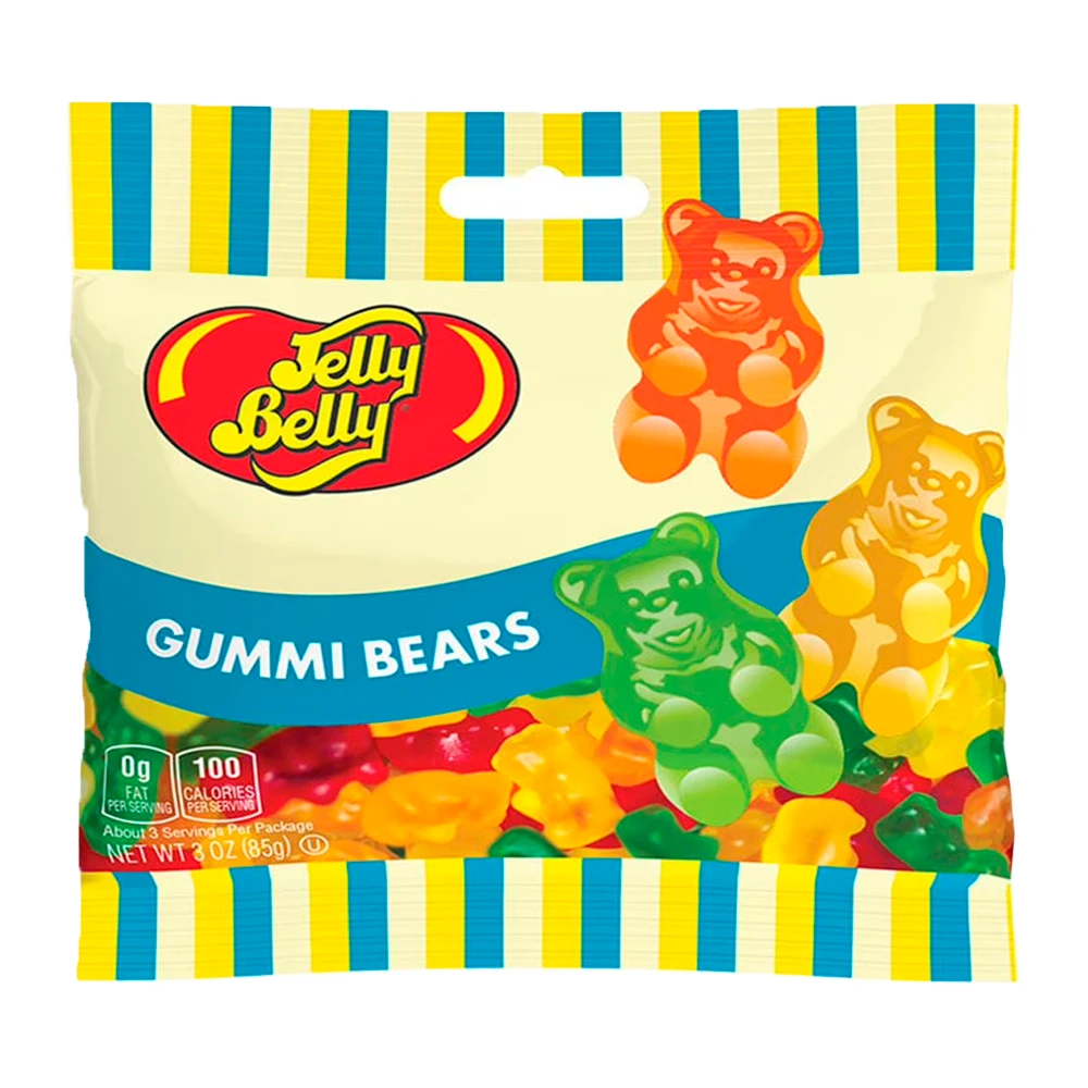 Bala de Gelatina Jelly Belly Gummi Bears 85G