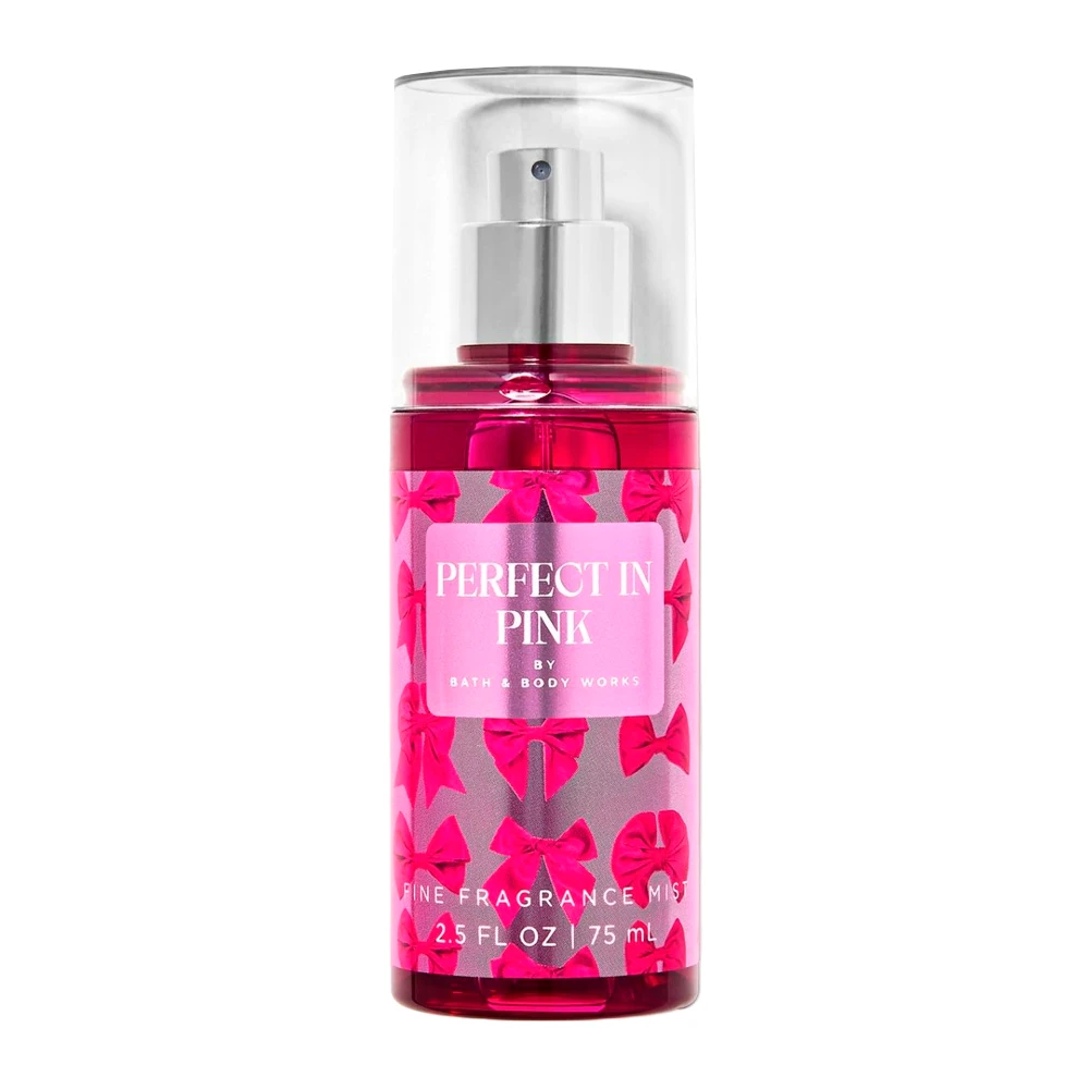Colônia Corporal Bath & Body Works Perfect In Pink 75Ml