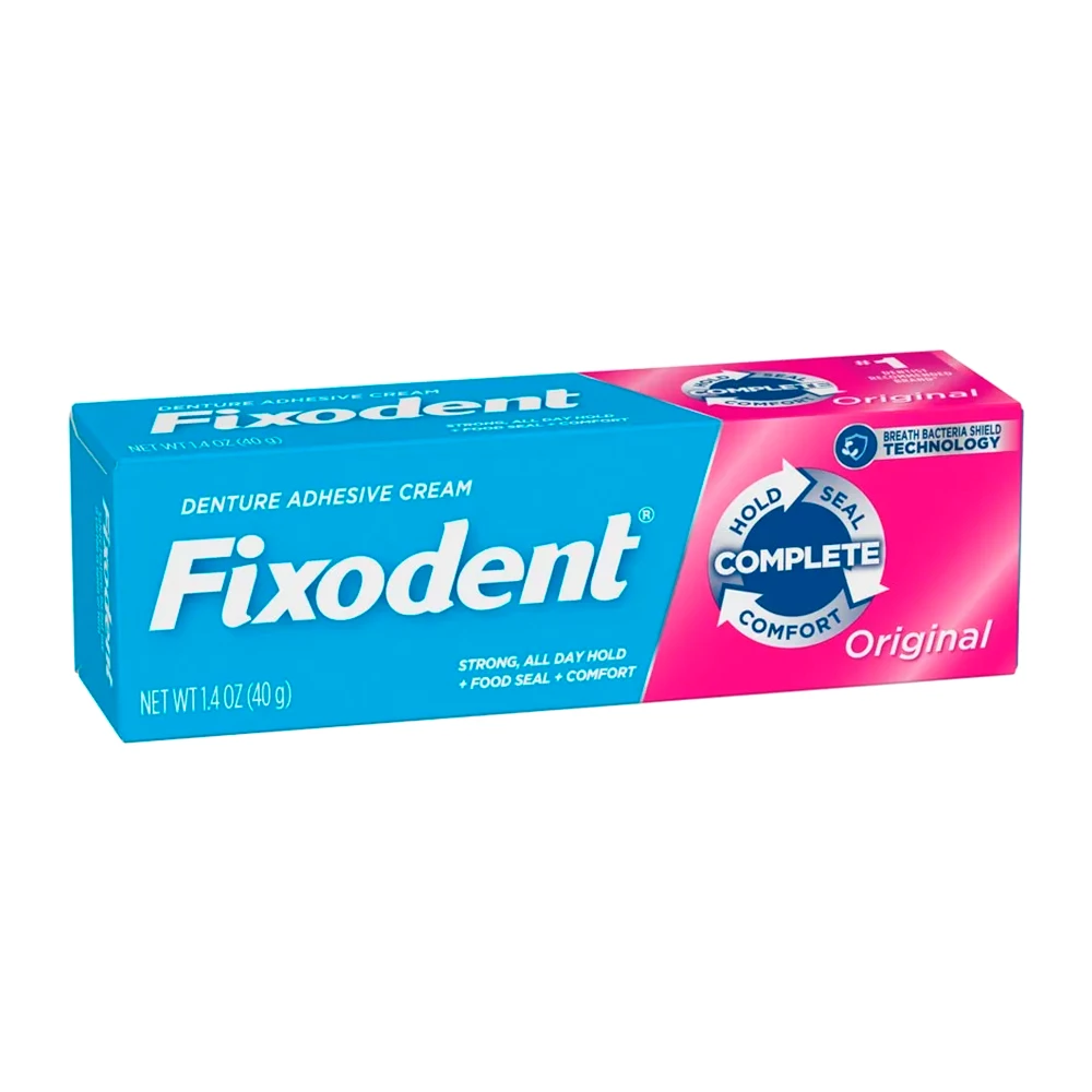 Creme Fixador de Prótese Dental Fixodent Original Caixa 40G