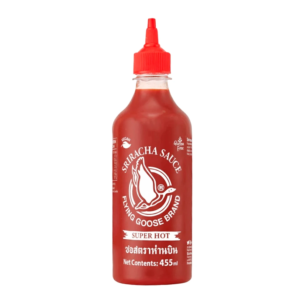 Molho Pimenta Sriracha Flyinggoose Super Hot 455Ml