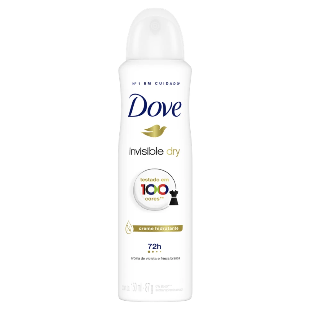 Desodorante Dove Spray Feminino Invisible Dry 150ML