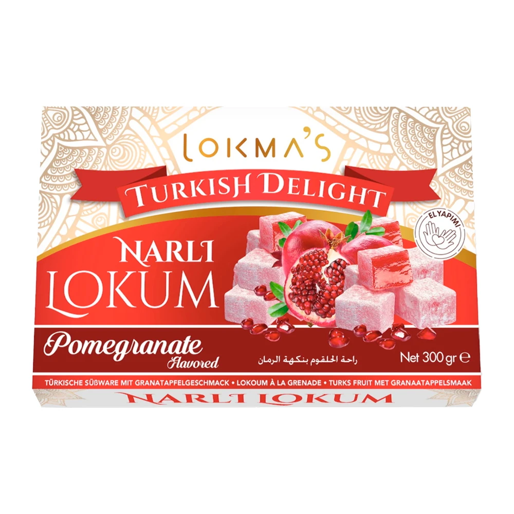 Doce Turco Lokma´s Pomegranate Flavor Caixa 300G