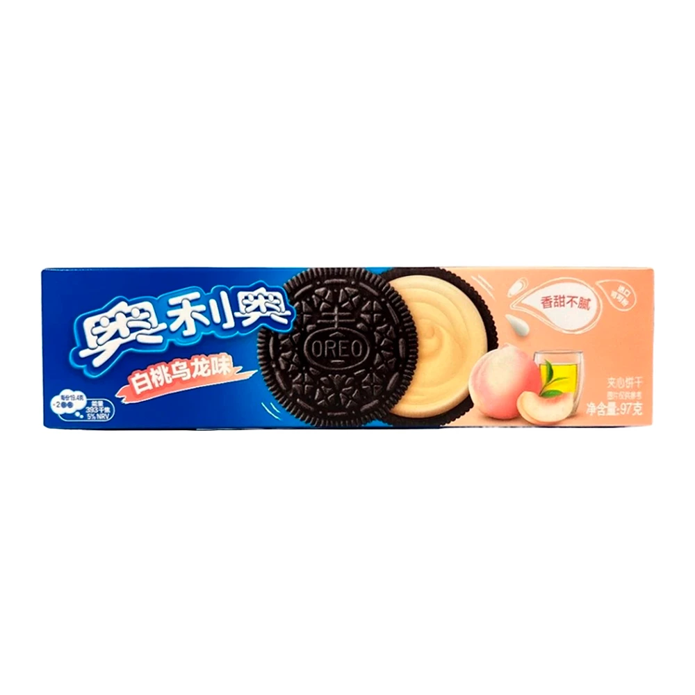 Bolacha Oreo Sabor Pêssego com Chá Oolong Caixa 97G