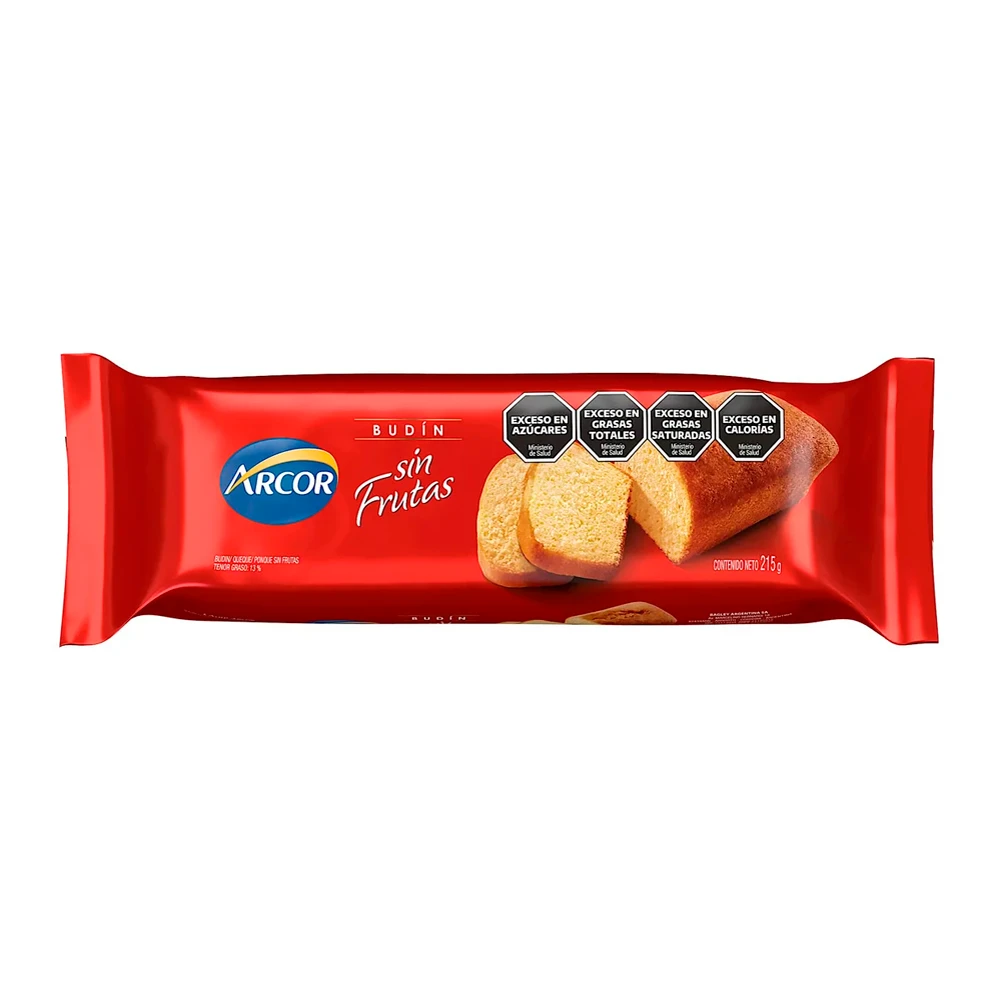 Bolo Arcor Sem Frutas 215G