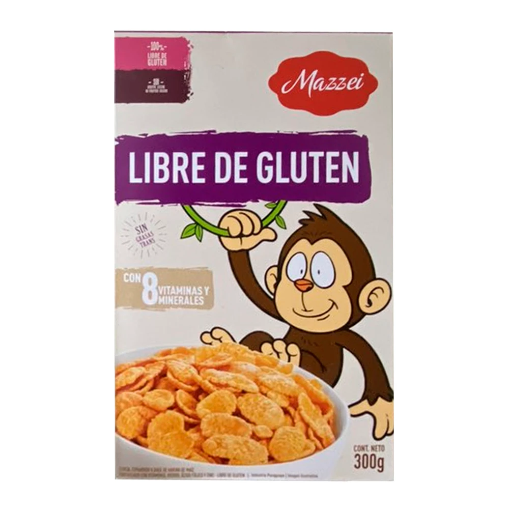 Cereal Mazzei Flocos De Milho Sem Glúten Caixa 230G