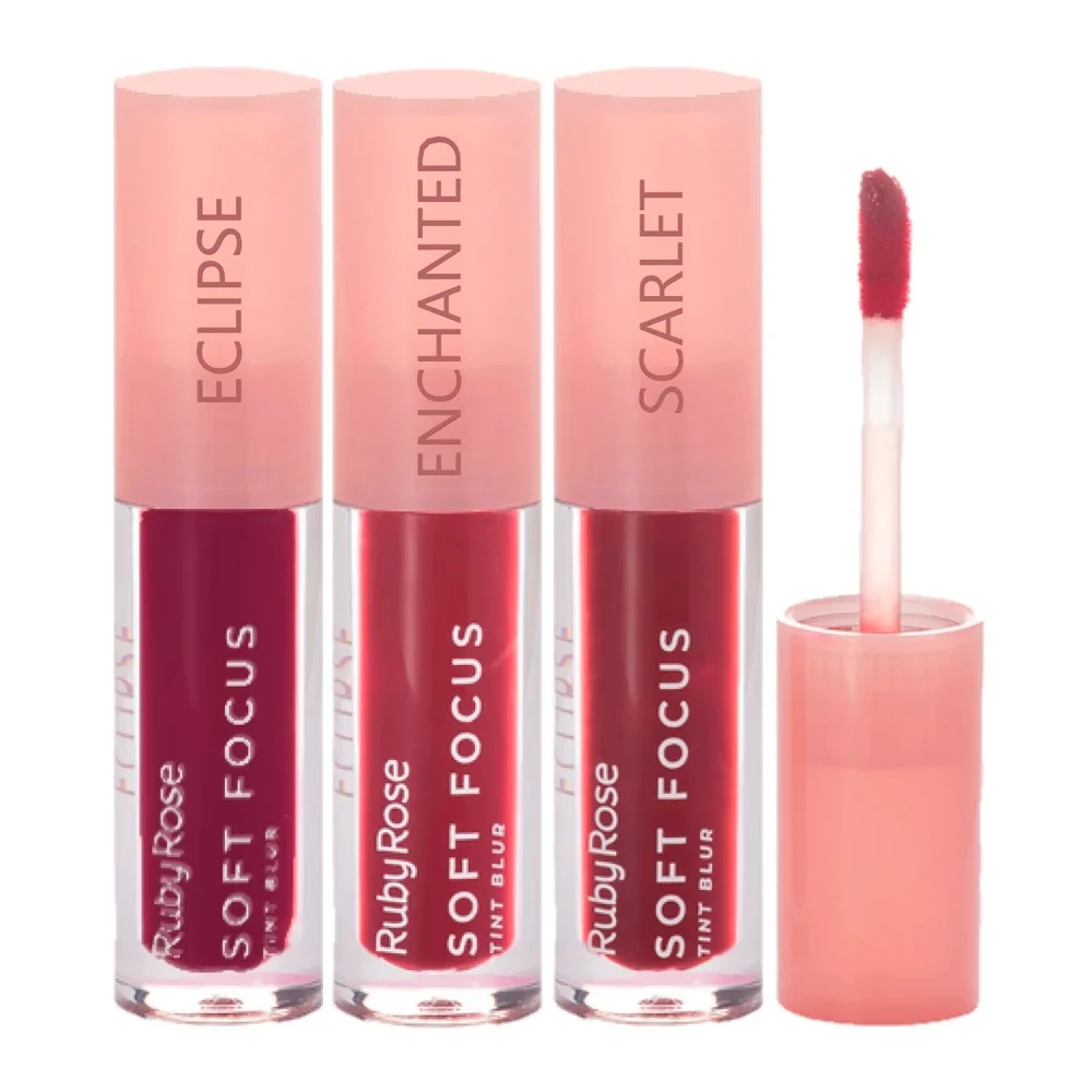 Batom Lip Tint Ruby Rose Soft Focus HB-L6601