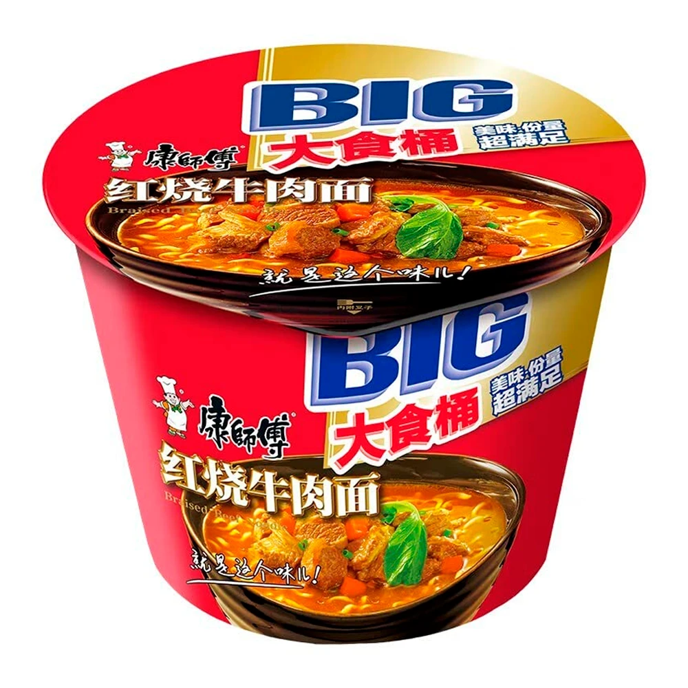 Macarrão Master Kong Ensopado de Carne Pote 114G