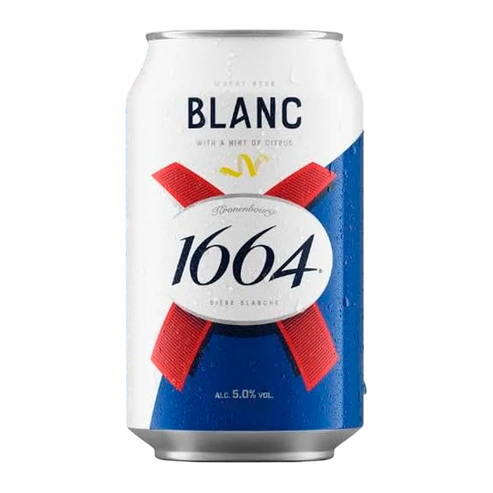 Cerveja Kronenbourg 1664 Blanc Lata 330Ml
