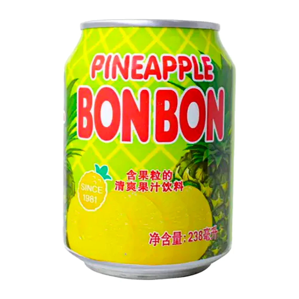 Suco Haitai Bonbon Abacaxi Lata 238Ml