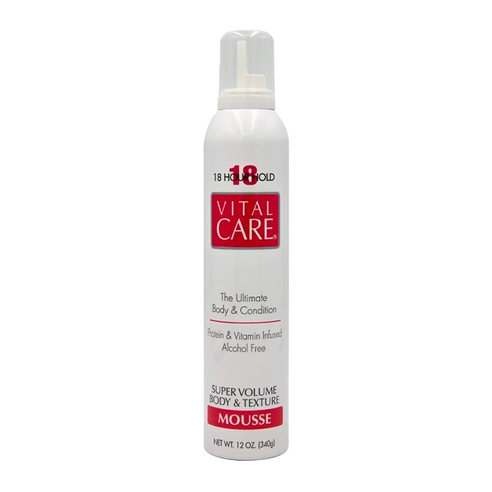 Mousse Para Cabelo Vital Care 18Hs Lata 340G