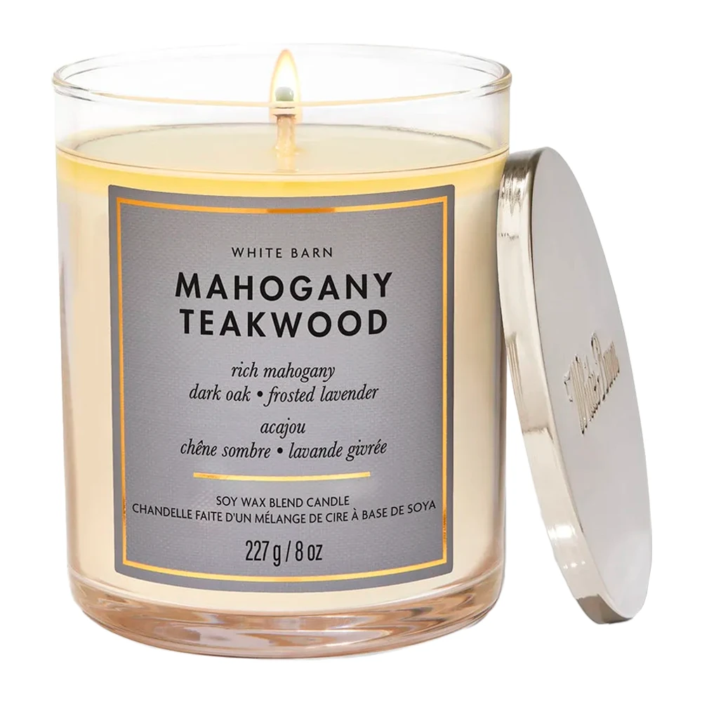 Vela Aromática Bath & Body Works Teakwood 227G