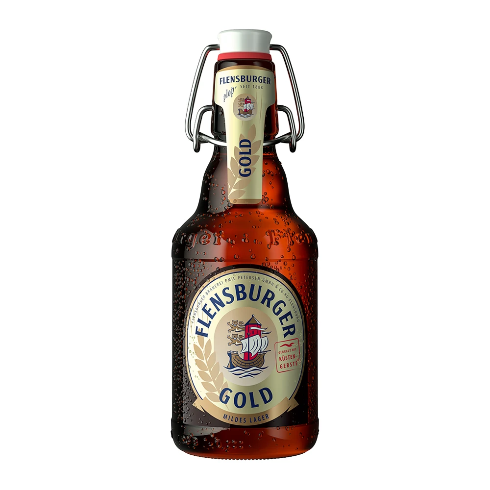 Cerveja Flensburger Gold Long Neck 330Ml